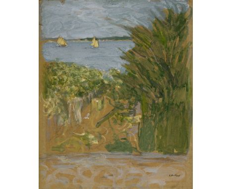Édouard Vuillard (Cuiseaux 1868 - 1940 La Baule)L'Estuaire de la Seine1903-1904Tempera und Kleber auf Velin, auf Leinwand mon