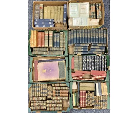 LARGE COLLECTION OF ANTIQUE AND VINTAGE BOOKS.
