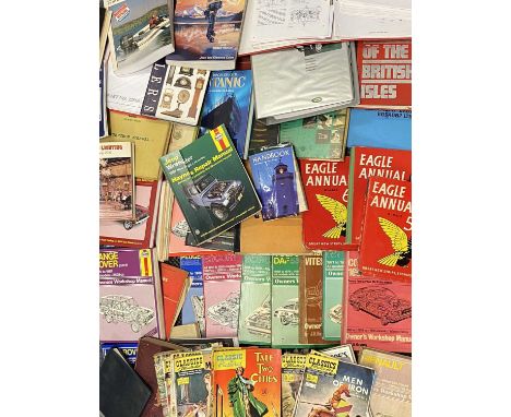 BOOKS &amp; COMICS - to include Classics Illustrated, vintage volumes, early Eagle Annuals, Haynes car manuals, ETC