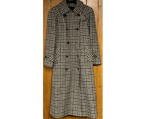 Fashion - a lady's Aquascutum woollen overcoat, c.1975