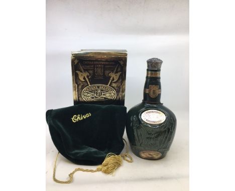 Chivas 'Royal Salute' 21yr old blended Scotch whisky, 75cl bottle in original presentation packaging. 