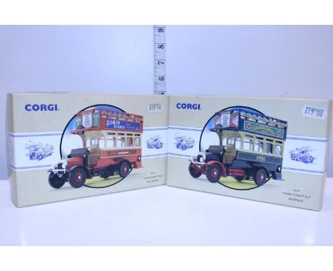 Two boxed Corgi die-cast models 
