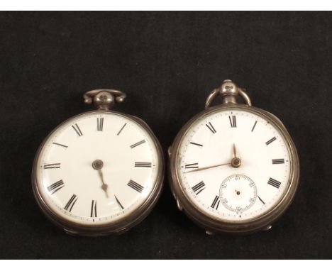 Two gents Silver pocket watches