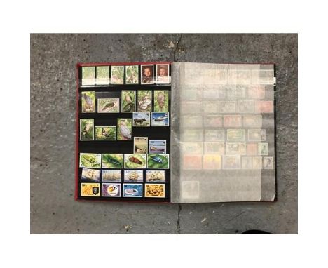 THE RED COMPASS STOCKBOOK HOUSING A FINE UNMOUNTED MINT COLLECTION OF FIJI 