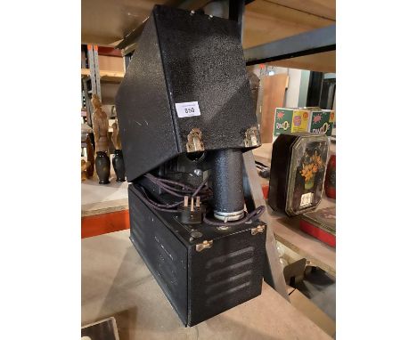 A CASED BRITISH CERAMIC RESEARCH PROJECTOR 
