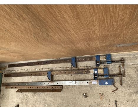 THREE SASH CLAMPS 
