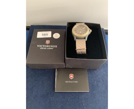 A VICTORINOX SWISS ARMY WRISTWATCH 
