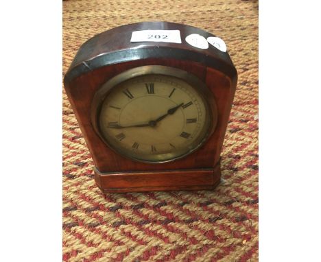 A GERMAN MANTLE CLOCK 