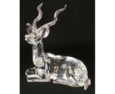   Swarovski jaarlijks item 1994 "Inspiration Afrika" de Koedoe In goede staat met originele doos. Geschatte opbrengst: € 20 -