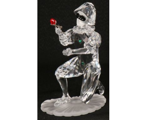   Swarovski jaarlijks item 2001 Maskerade Harlekijn In goede staat met certificaat. Geschatte opbrengst: € 10 - € 50.        