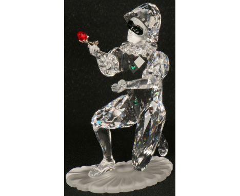   Swarovski jaarlijks item 2001 "Masquerade" Harlequin In goede staat compleet met originele doos. Geschatte opbrengst: € 30 