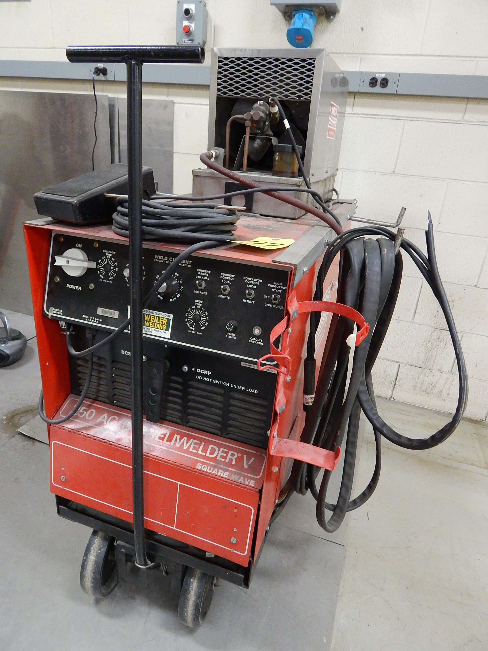 Airco 250 AC/DC Heliwelder V Tig Welder SN MH802-153, with Airco ...