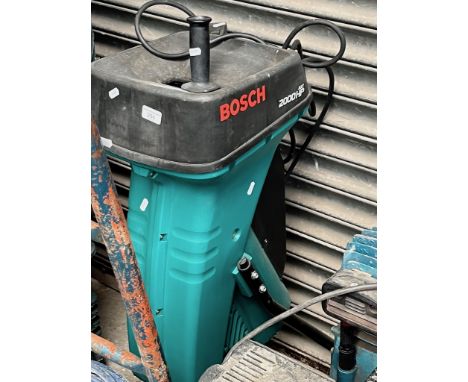 A Bosch 2000HP garden shredder. 