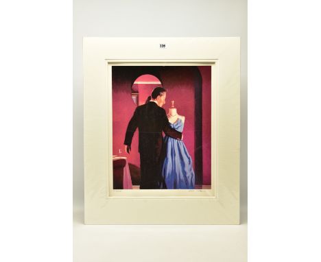 JACK VETTRIANO (SCOTTISH 1951) 'ALTAR OF MEMORY', a signed limited edition print depicting a male figure with a mannequin, 21