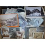 CDV und Kabinettfotos Lot mit über 250 Stück in unterschiedlicher Erhaltung