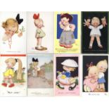 ATTWELL, Marie Lucie Album mit circa 280 Ansichtskarten, tolle Sammlung I-II