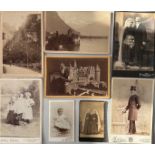 CDV und Kabinettfotos Partie von über 80 Fotos