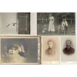 Fotographie Lot mit hunderten Fotos, Foto-AKs, CDV und Kabinettfotos