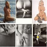 Erotik Lot mit ca. 2200 modernen Karten nach 1945. Fotokunst, berühmte Fotografen, Pin ups usw.