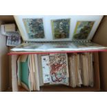 Sammelbilder Lot mit hunderten Bildern verschiedener Firmen wie Liebig, Stollwerck, Palmin, Franck