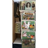 SAMMELBILDER versch. Marken u.a. Liebig, u.s.w., großer Karton mit vermutlich mehreren