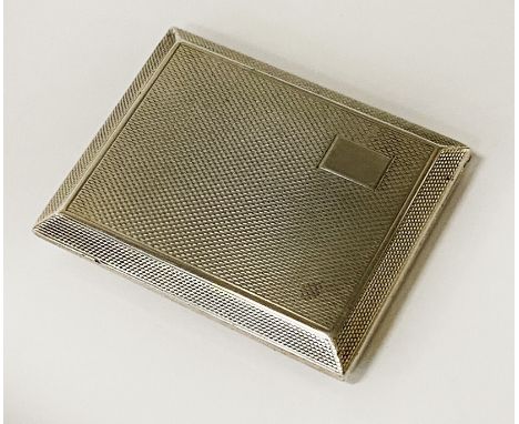 HM SILVER CIGARETTE CASE - 2 OZS APPROX