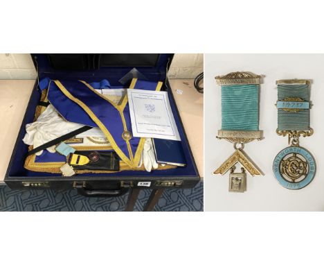 MASONIC MEDALS - SOME SILVER