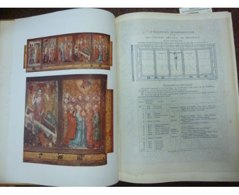 Book: 'Early English Furniture & Woodwork' (Vol I) by Herbert Cescinsky and Ernest R Gribble, published by George Rootledge &