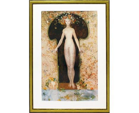 Fini, Leonor (1908 Buenos Aires- Paris 1996)"Venus". Farblithographie, re. u. mit Bleistift sign., li. u. Ex. 256/275 und mit
