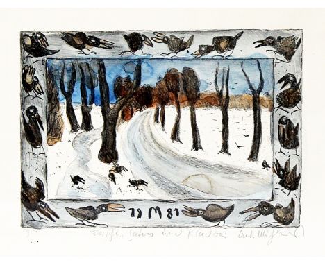 Mühlenhaupt, Kurt (1921 Klein Ziescht- Berlin 2006)"Zwischen Gatow und Kladow", so mittig mit Bleistift betitelt, re. u. sign