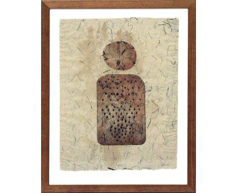 Springer, Ferdinand (1907/08 Berlin - Grasse 1998)"Reflets", so mittig u. mit Bleistift betitelt, sign. und bez. E.A. Farbrad