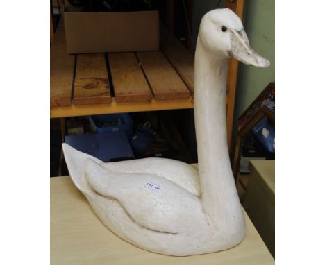 The Wildlife Studio - a large ceramic decorative swan