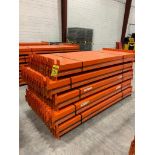 (140x) 96" Long X 3.25" Tall Teardrop Beams, 2-Tab ($60 Loading Fee will be added to Winning Bidder'