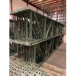 (30x) Interlake New-Style Teardrop Uprights, 48" Deep X 25' Tall, 3" X 1-5/8" Posts, 7-3/4" X 3-1/2"