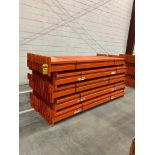 (140x) 96" Long X 3.25" Tall Teardrop Beams, 2-Tab ($60 Loading Fee will be added to Winning Bidder'