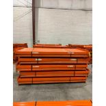 (140x) 96" Long X 3.25" Tall Teardrop Beams, 2-Tab ($60 Loading Fee will be added to Winning Bidder'