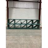 (32x) Interlake Teardrop Uprights, 42" Deep X 24' Tall, 3" X 3" Posts, 4-5/8" X 3-1/4" Foot Plate ($