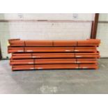 (140x) 138" Long X 3.25" Tall Teardrop Beams, 2-Tab ($60 Loading Fee will be added to Winning Bidder