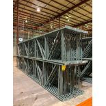 (30x) Interlake New-Style Teardrop Uprights, 48" Deep X 25' Tall, 3" X 1-5/8" Posts, 7-3/4" X 3-1/2"