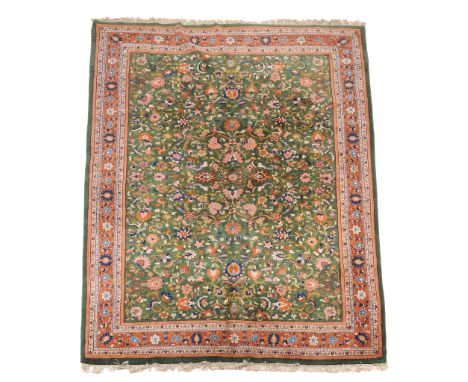  An Indian carpet,   approximately 360 x 255cm 