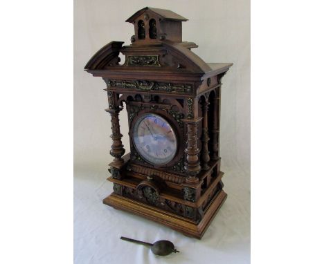 19th Century German mantle clock H 57 cm