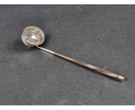 A George IV silver and baleen toddy ladle, by&nbsp;George Knight, London 1824, 18.5cm long, gross weight 12.8g. 