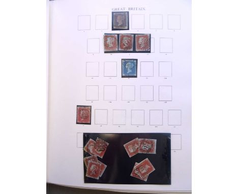 Great Britain A collection on Windsor pages in a binder, principally KEVII to QEII with excellent Kings, though does include 