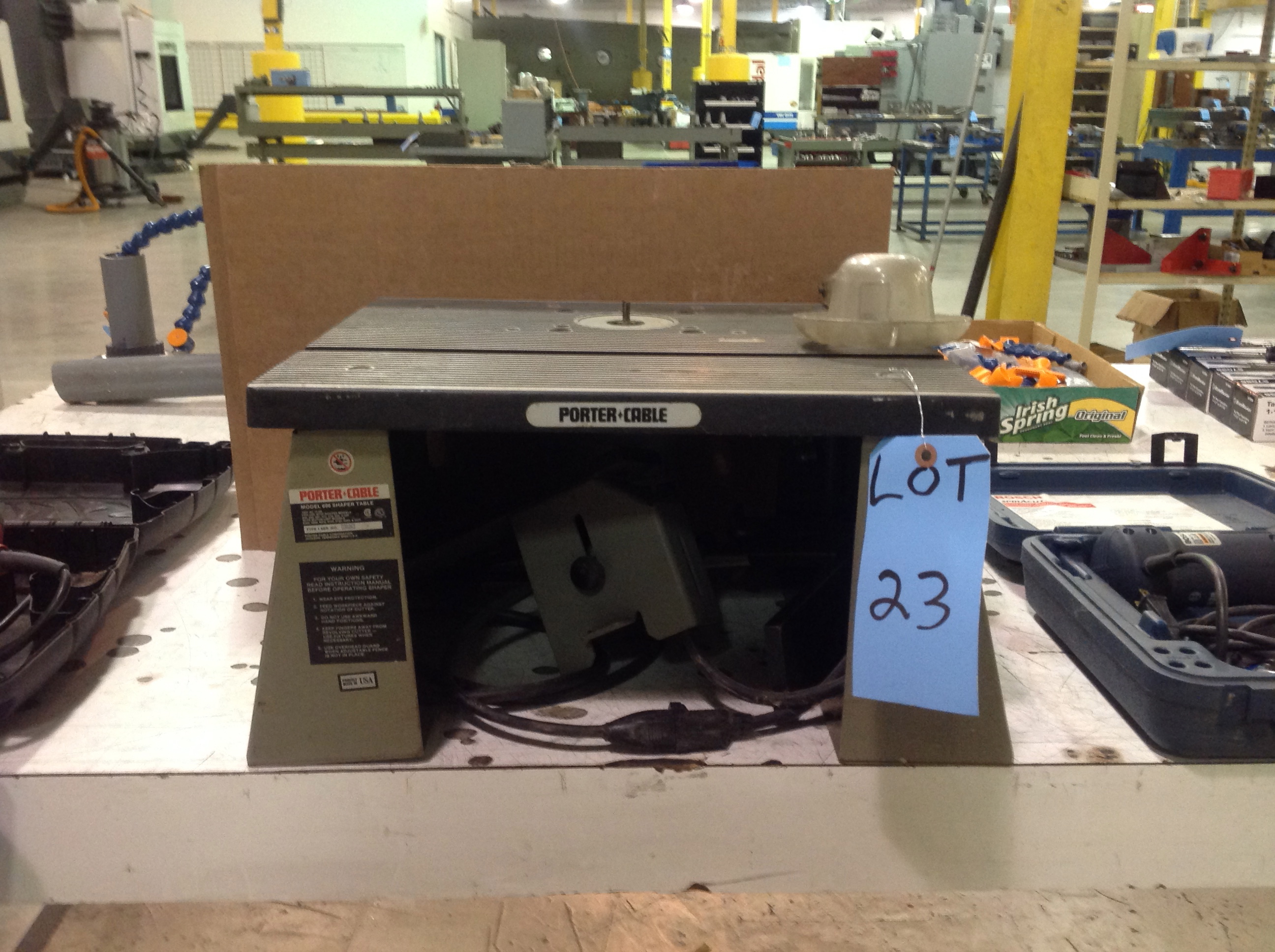 Porter Cable Shaper table Model 696 S/N 038263
