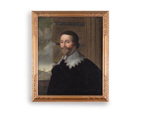 FOLLOWER OF CORNELIS JANSSENS VAN CEULENPORTRAIT OF A FRANCIS, LORD COTTINGTON, CHANCELLOR OF THE EXCHEQUER IN 1629, BUST-LEN