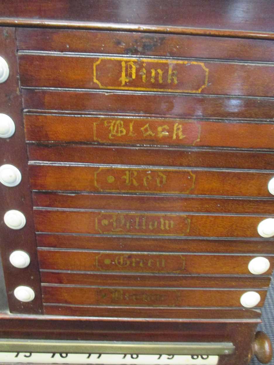 A snooker/ billiards scoreboard in Cheffins Fine Art