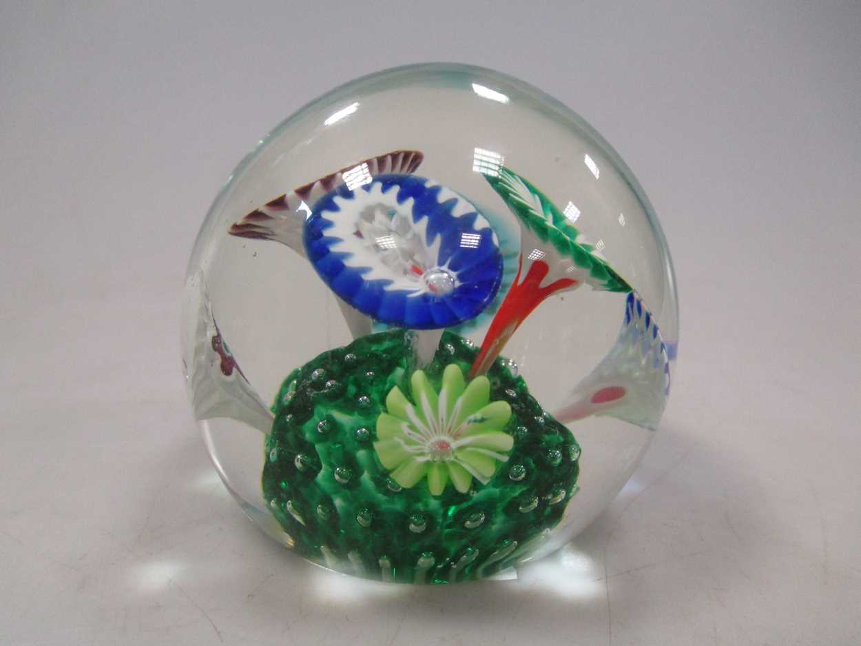 Two paper weights in Cheffins Fine Art