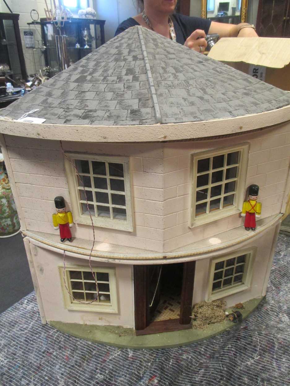 A Collection Of Modern Scratch Built Doll's Houses, Including Village ...