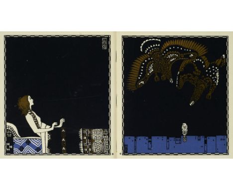   Wiener Jugendstil - - Carl Otto u. Franz Keim Czeschka. Die Nibelungen dem deutschen Volk wieder erzählt. Bilder und Aussta