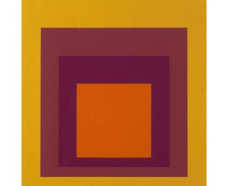   Josef Albers. Josef Albers im westfälischen Landesmuseum Münster. Mit 9 Serigraphien von Josef Albers. Recklinghausen, Borg